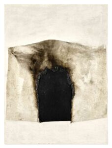 Alberto Burri, Bianco CN4, Amedeo Porro Fine Arts