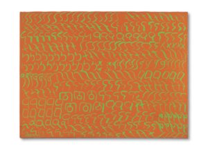 Carla Accardi, Rossoverde 1966, Amedeo Porro Fine Arts